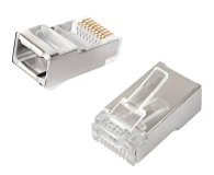 Spacetronik Wtyk sieciowy RJ45 CAT 5e FTP 100 szt NC-RJ455FT-0 - 1265975 - zdjęcie 2